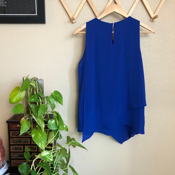 SOLD | Blue Tiered Top - Picture 7 of 8